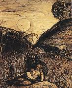 Samuel Palmer The Valley Thick with Corn oil painting picture wholesale